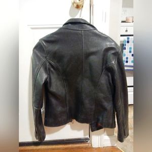 Women's genuine leather jacket